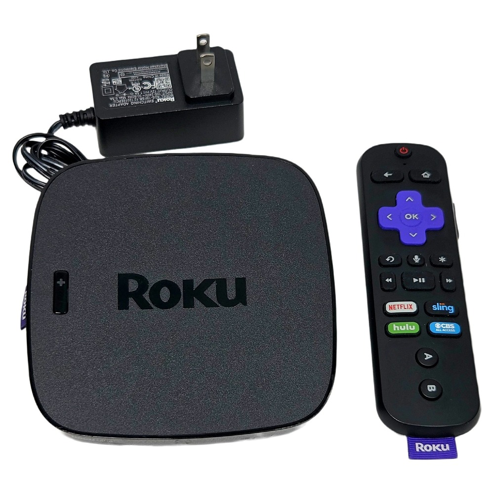 Roku Ultra Media Streamer 4660X Black 4K HDR Voice Remote Home Entertainment